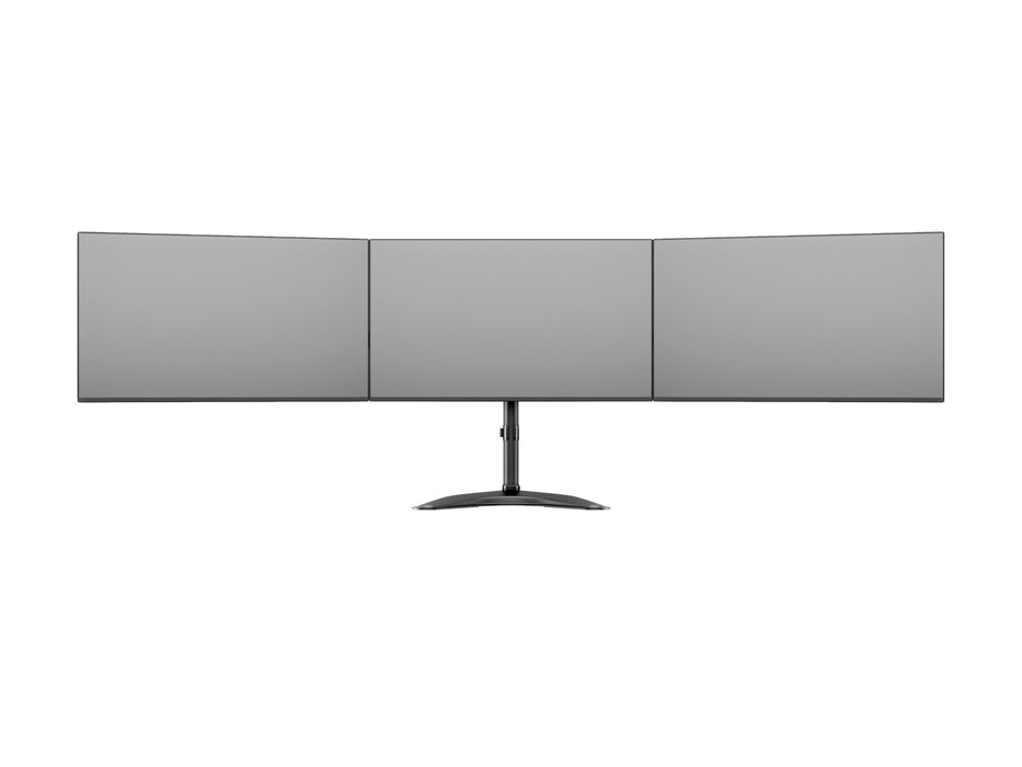 Multibrackets M Deskstand Basic Triple Monitor Desk Mount - 15"-27" Monitors Monitor Arm Desk Mount Multibrackets