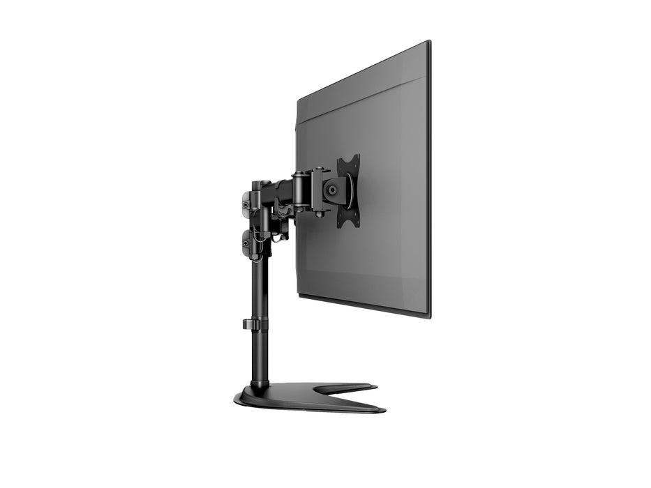 Multibrackets M Deskstand Basic Triple Monitor Desk Mount - 15"-27" Monitors Monitor Arm Desk Mount Multibrackets