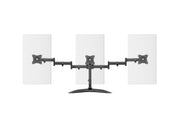 Multibrackets M Deskstand Basic Triple Monitor Desk Mount - 15"-27" Monitors Monitor Arm Desk Mount Multibrackets