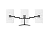 Multibrackets M Deskstand Basic Triple Monitor Desk Mount - 15"-27" Monitors Monitor Arm Desk Mount Multibrackets