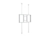 Multibrackets M Pro Series Enclosure 65" Floor to Ceiling Mount B2B Medium - 3m Length Signage Display Enclosures Multibrackets