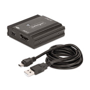 StarTech 33FT-8K-HDMI-BOOSTER 33ft (10m) 8K 60Hz HDMI Signal Booster, Active HDMI 2.1 Inline Repeater and Video Signal Amplifier up to 8K 60Hz/4K 144Hz, Compact HDMI Cable Extender AV Extender Startech