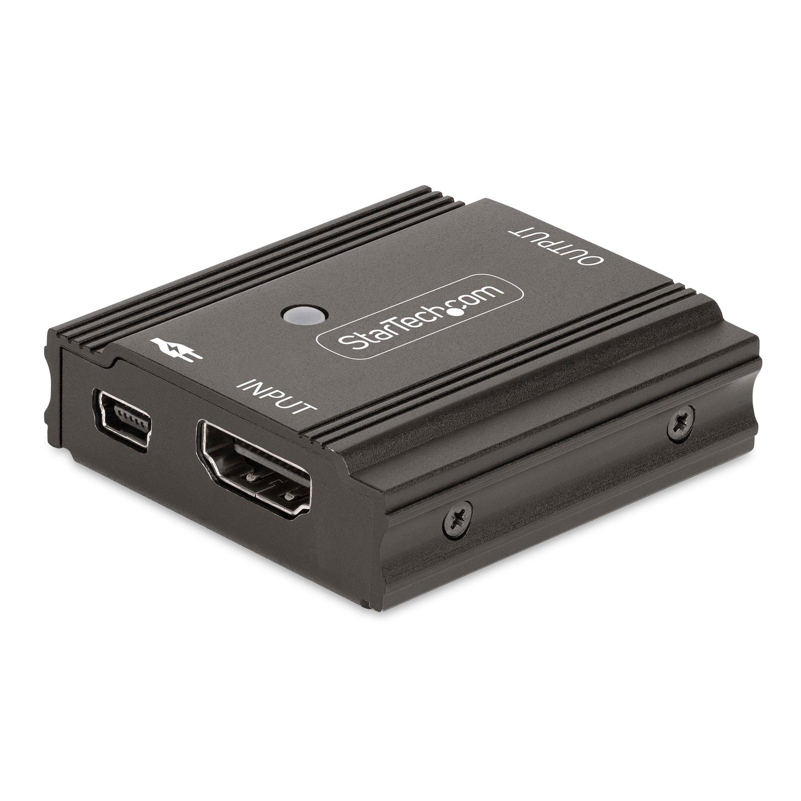 StarTech 33FT-8K-HDMI-BOOSTER 33ft (10m) 8K 60Hz HDMI Signal Booster, Active HDMI 2.1 Inline Repeater and Video Signal Amplifier up to 8K 60Hz/4K 144Hz, Compact HDMI Cable Extender AV Extender Startech