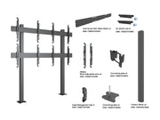 Multibrackets MBFM2x2U M Floorstands Column Pro - (32"-65") Floor Stand Multibrackets