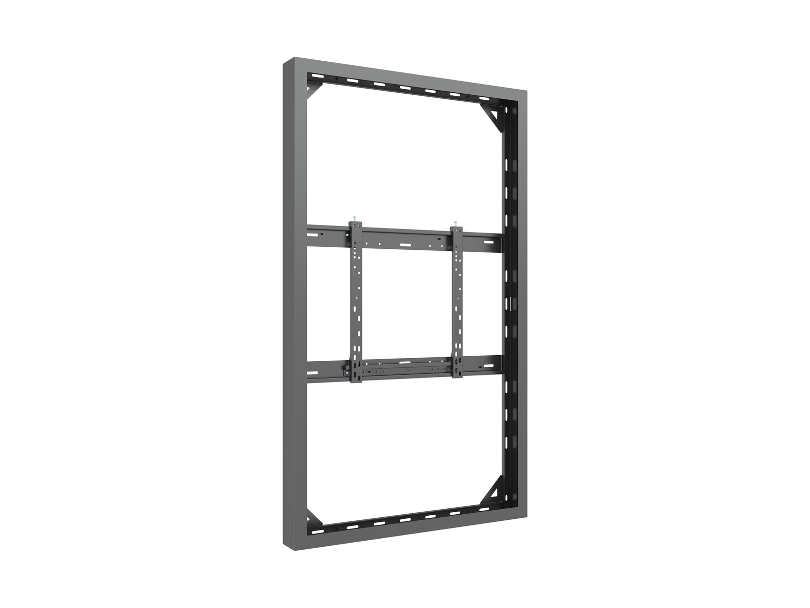Multibrackets M Pro Series Enclosure 65" High Brightness Wall Medium Black Signage Display Enclosures Multibrackets