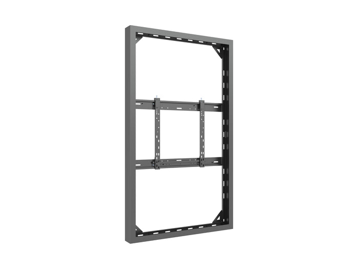 Multibrackets M Pro Series Enclosure 65" High Brightness Wall Medium Black Signage Display Enclosures Multibrackets