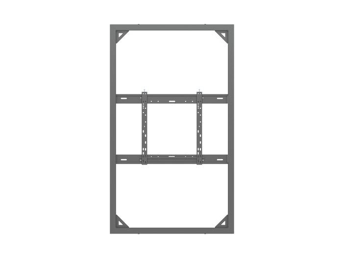 Multibrackets M Pro Series Enclosure 65" High Brightness Wall Medium Black Signage Display Enclosures Multibrackets