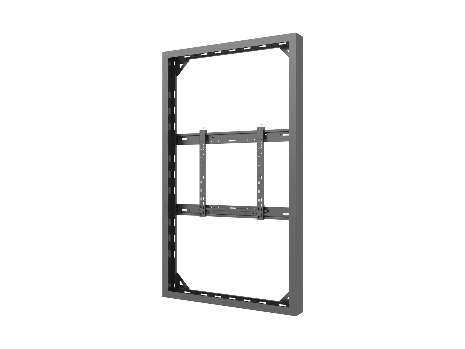 Multibrackets M Pro Series Enclosure 65" High Brightness Wall Medium Black Signage Display Enclosures Multibrackets