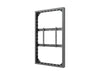 Multibrackets M Pro Series Enclosure 65" High Brightness Wall Medium Black Signage Display Enclosures Multibrackets