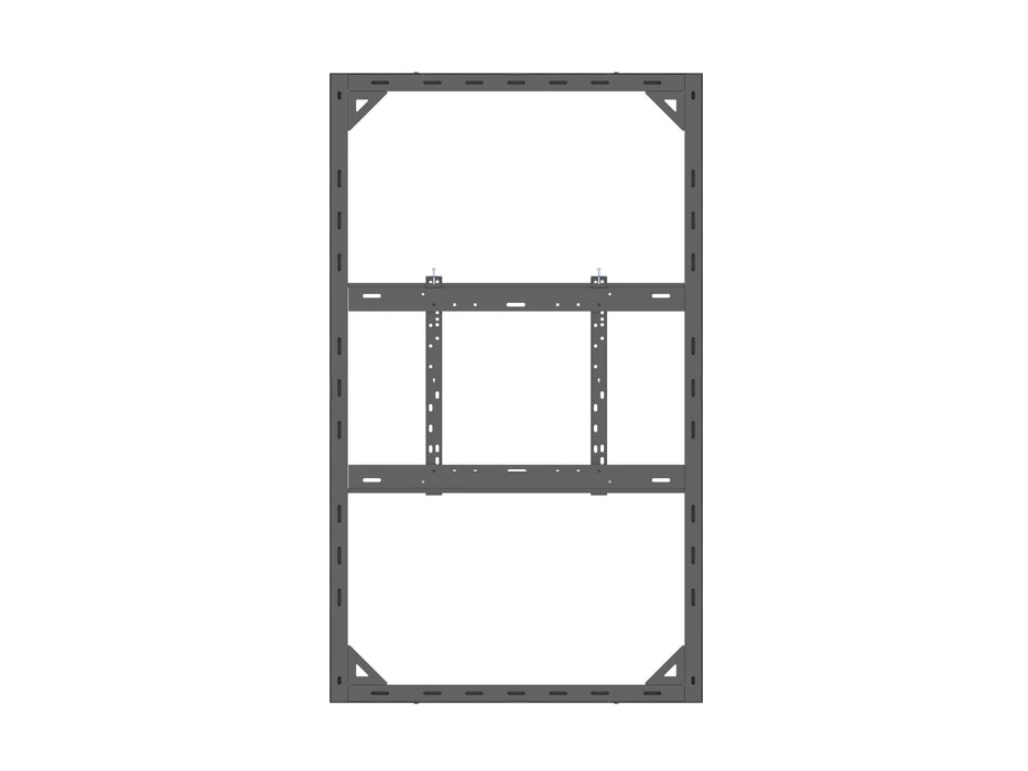 Multibrackets M Pro Series Enclosure 65" High Brightness Wall Medium Black Signage Display Enclosures Multibrackets