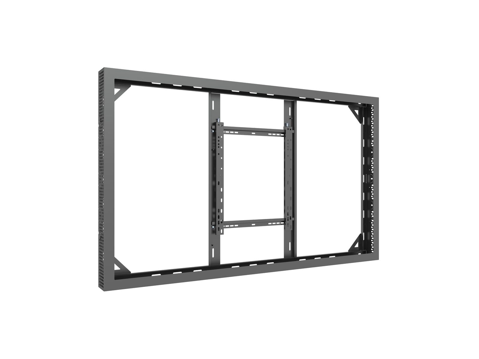 Multibrackets M Pro Series Enclosure 65" High Brightness Wall Medium Black Signage Display Enclosures Multibrackets