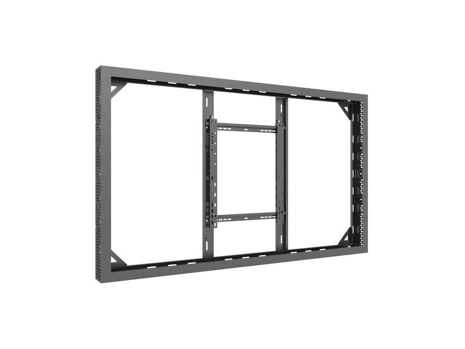 Multibrackets M Pro Series Enclosure 65" High Brightness Wall Medium Black Signage Display Enclosures Multibrackets