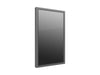 Multibrackets M Pro Series Enclosure 65" High Brightness Wall Medium Black Signage Display Enclosures Multibrackets