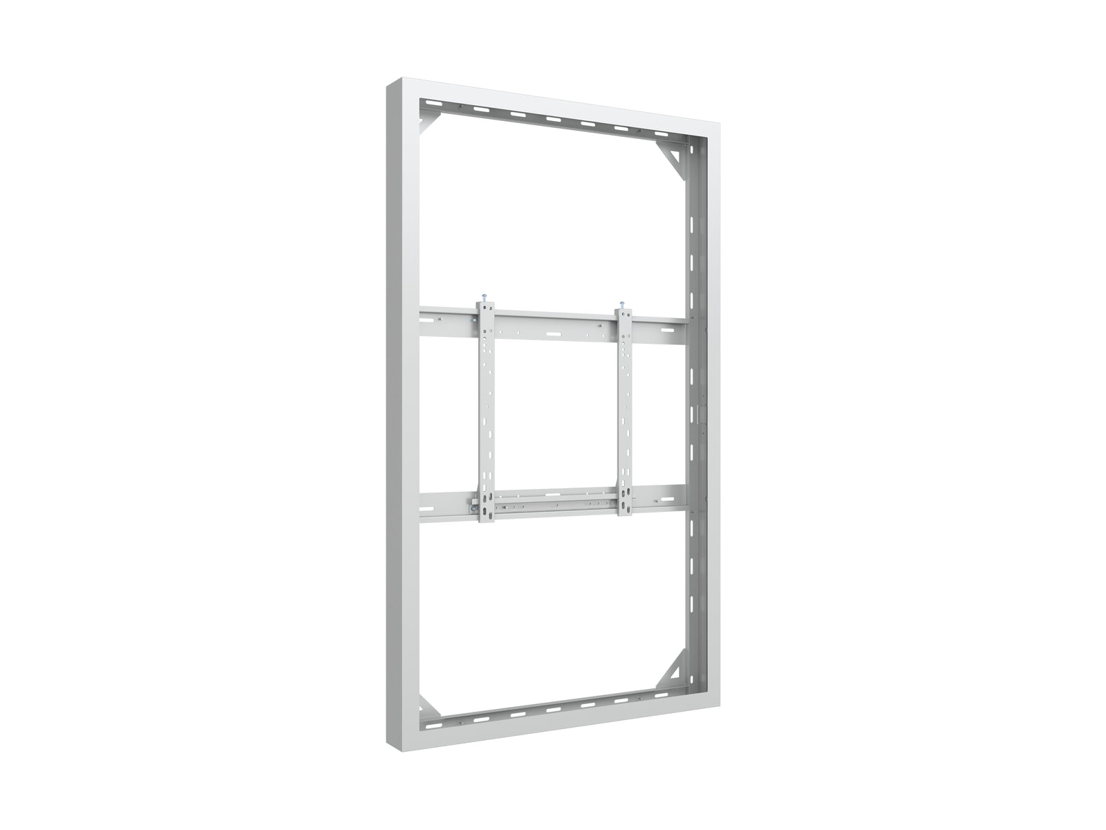 Multibrackets M Pro Series Enclosure 65" High Brightness Wall Medium White Signage Display Enclosures Multibrackets