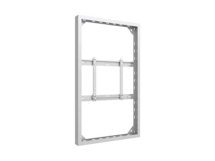 Multibrackets M Pro Series Enclosure 65" High Brightness Wall Medium White Signage Display Enclosures Multibrackets
