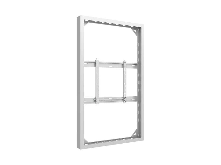 Multibrackets M Pro Series Enclosure 65" High Brightness Wall Medium White Signage Display Enclosures Multibrackets