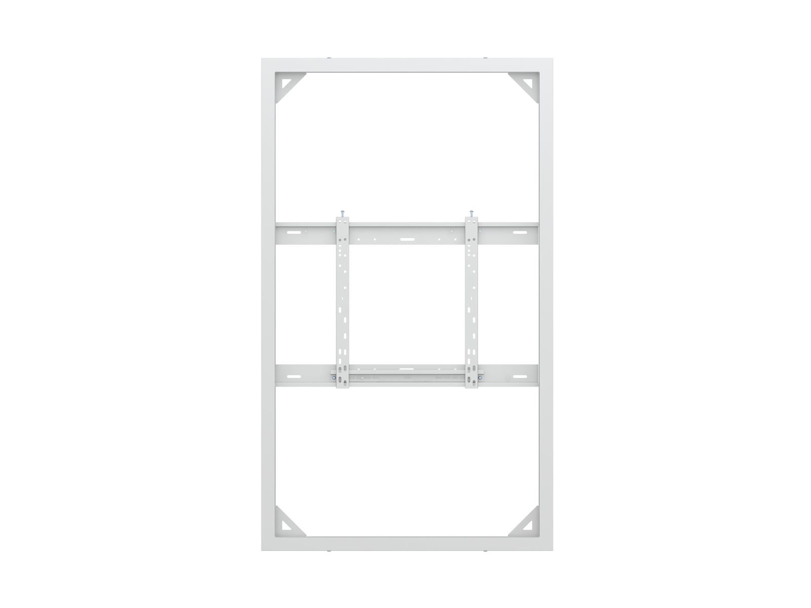 Multibrackets M Pro Series Enclosure 65" High Brightness Wall Medium White Signage Display Enclosures Multibrackets