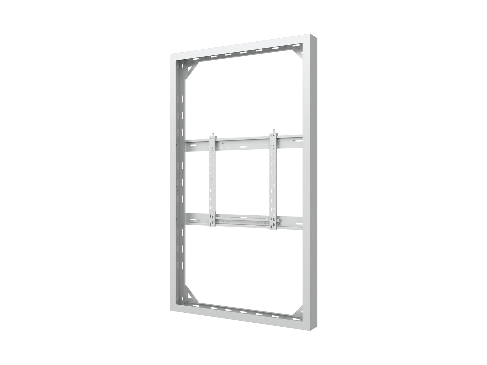 Multibrackets M Pro Series Enclosure 65" High Brightness Wall Medium White Signage Display Enclosures Multibrackets