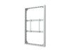 Multibrackets M Pro Series Enclosure 65" High Brightness Wall Medium White Signage Display Enclosures Multibrackets