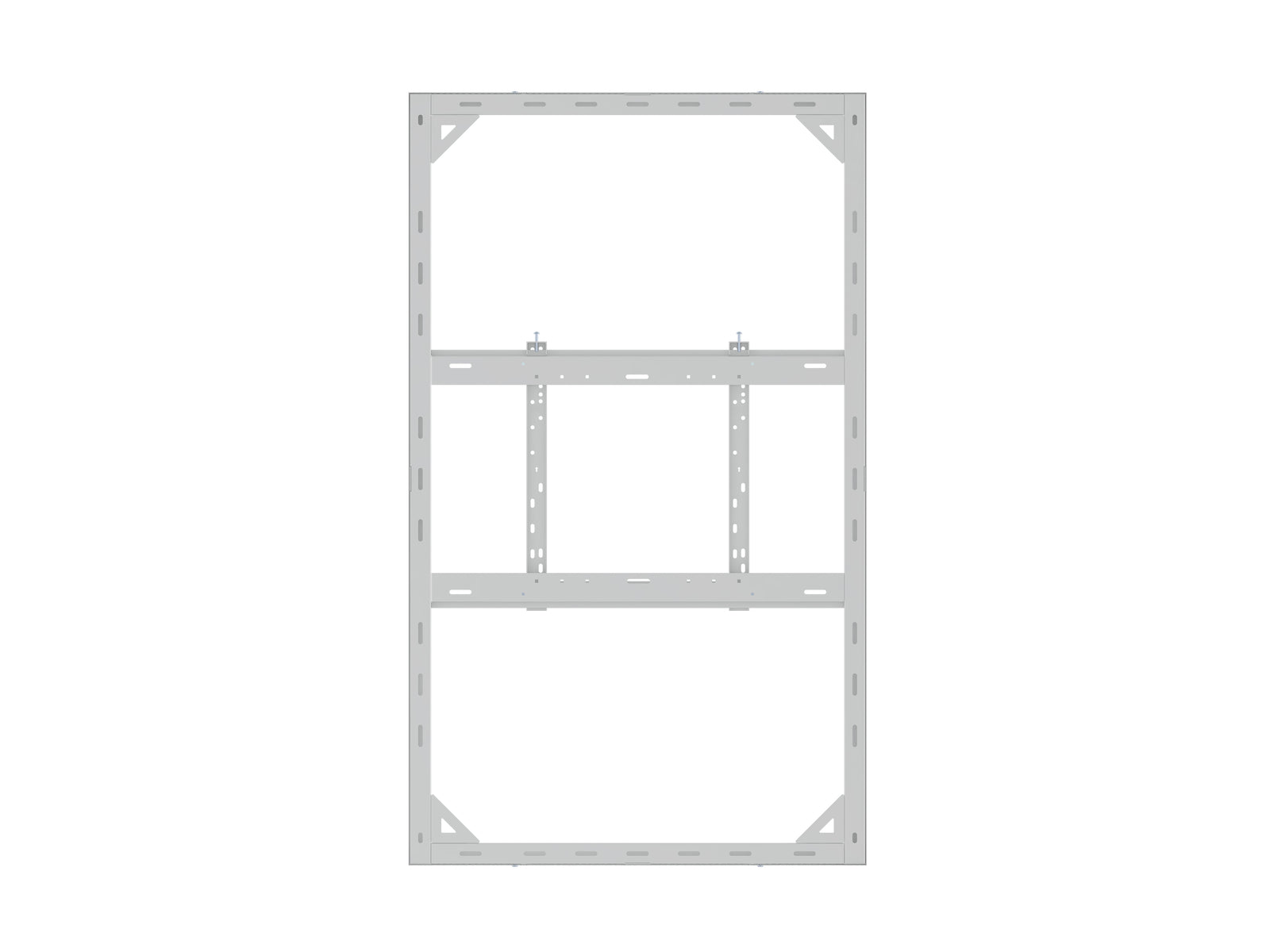 Multibrackets M Pro Series Enclosure 65" High Brightness Wall Medium White Signage Display Enclosures Multibrackets