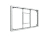 Multibrackets M Pro Series Enclosure 65" High Brightness Wall Medium White Signage Display Enclosures Multibrackets