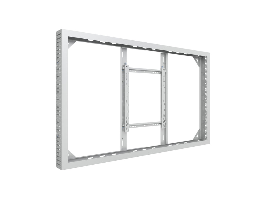 Multibrackets M Pro Series Enclosure 65" High Brightness Wall Medium White Signage Display Enclosures Multibrackets