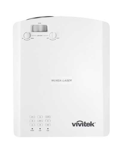 Vivitek DU4771Z-WH Compact Size Laser Projector - 6000 Lumens Projector Vivitek