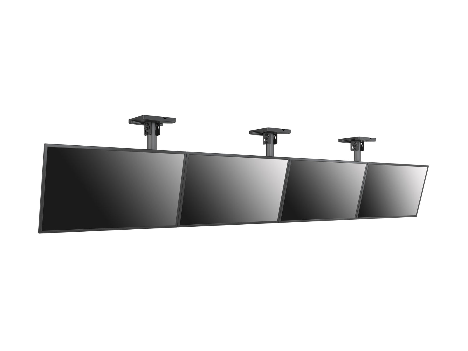 Multibrackets M Menu Board Pro 4-Screen Ceiling Mount For 32"-50" Screen | VESA 300x300 Ceiling Mount Bracket Multibrackets
