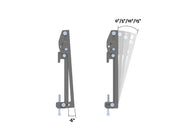 Multibrackets M Menu Board Pro 4-Screen Ceiling Mount For 32"-50" Screen | VESA 300x300 Ceiling Mount Bracket Multibrackets