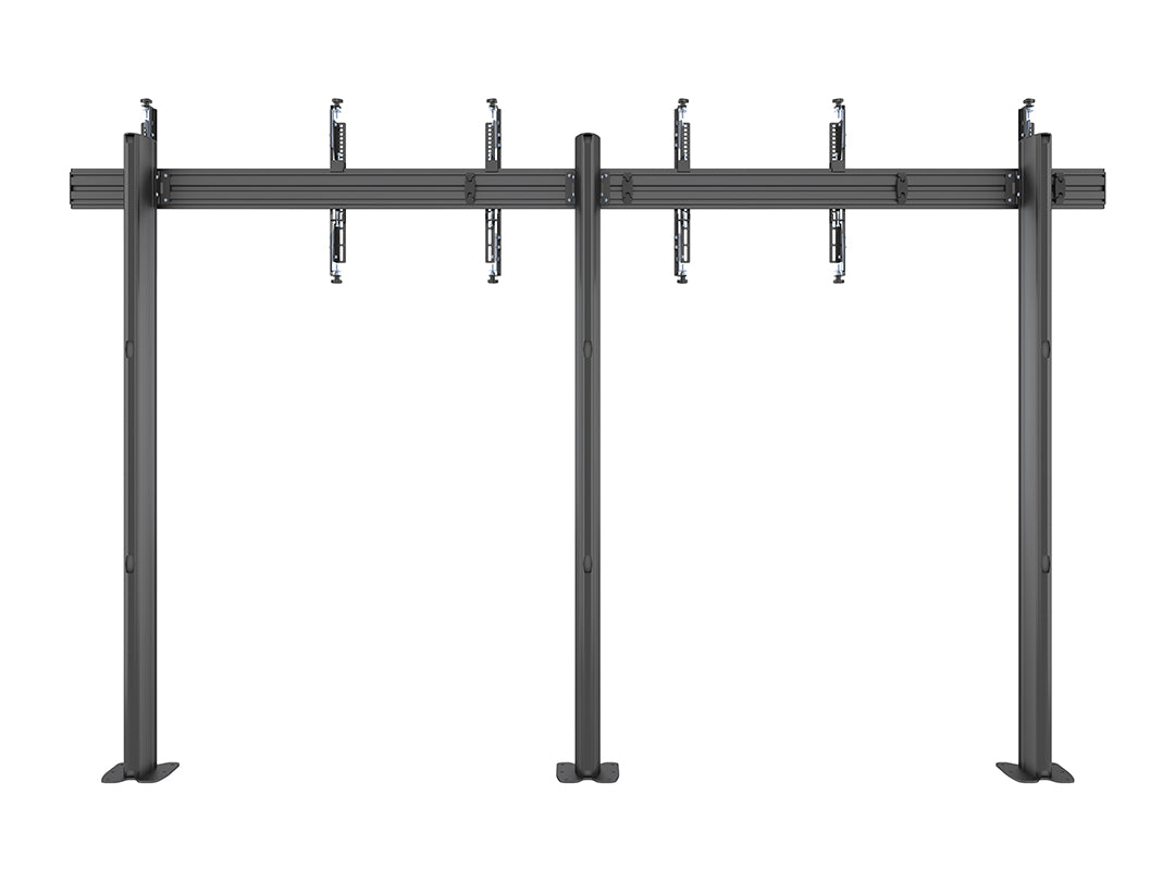 Multibrackets MBFM3x1U 3x1 Single-Sided Video Wall Stand For 32"-65" Screens Floor Stand Multibrackets