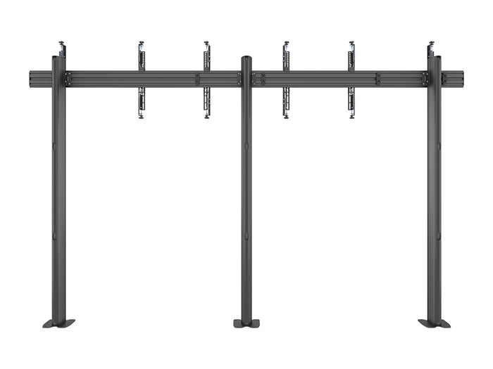 Multibrackets MBFM3x1U 3x1 Single-Sided Video Wall Stand For 32"-65" Screens Floor Stand Multibrackets