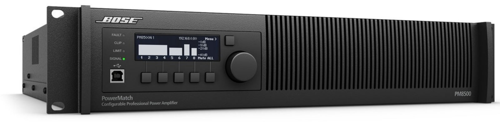 BOSE PowerMatch PM8500N Configurable Power Amplifier | 343546-4110 Audio Amplifier BOSE