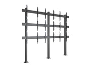Multibrackets MBFM3x3U Triple-Sided 3x3 Video Wall Stand For 32"-65" Screens Floor Stand Multibrackets
