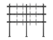 Multibrackets MBFM3x3U Triple-Sided 3x3 Video Wall Stand For 32"-65" Screens Floor Stand Multibrackets