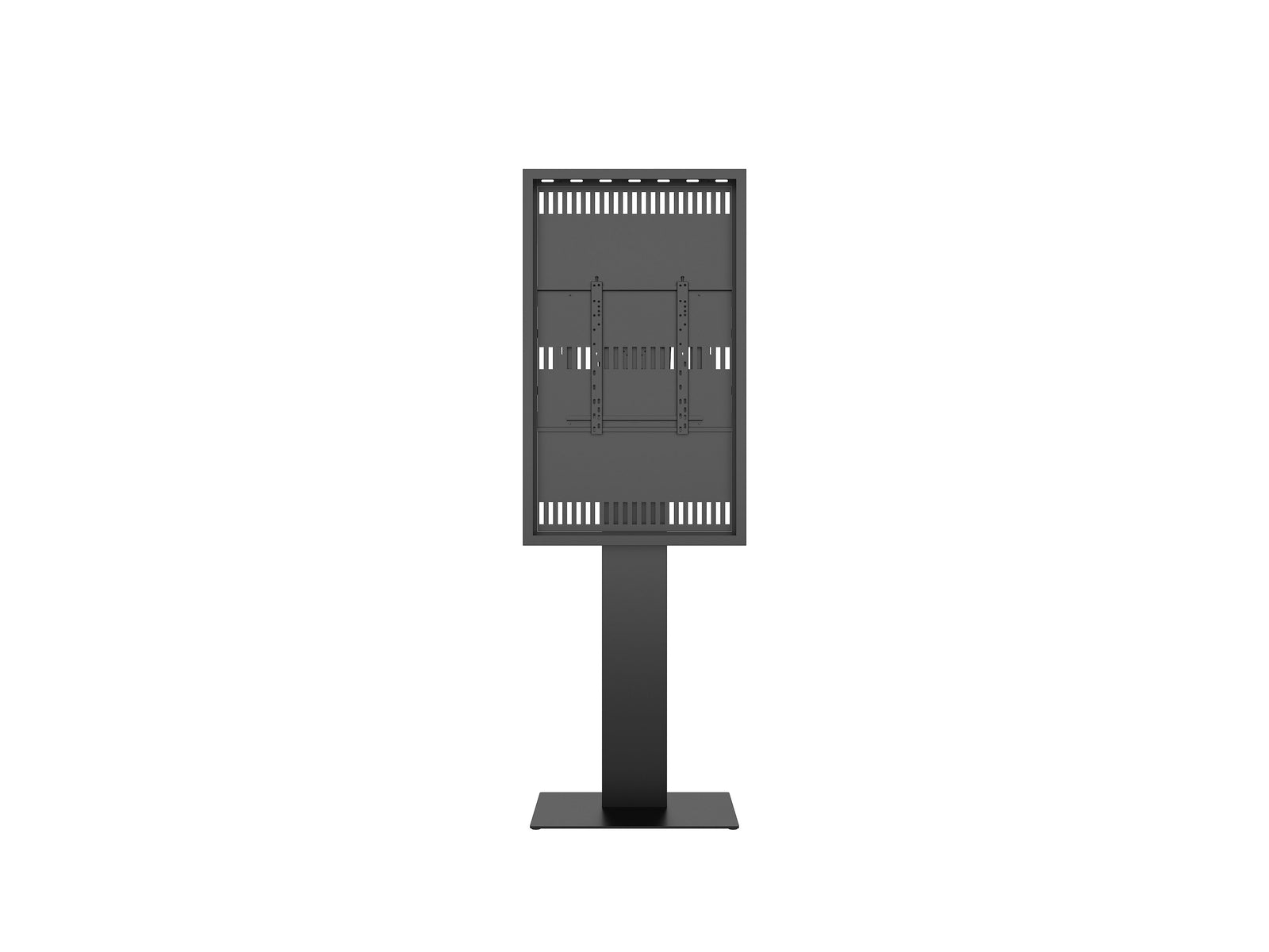 Multibrackets M Pro Series - Enclosure 55" Kiosk Black Signage Display Enclosures Multibrackets