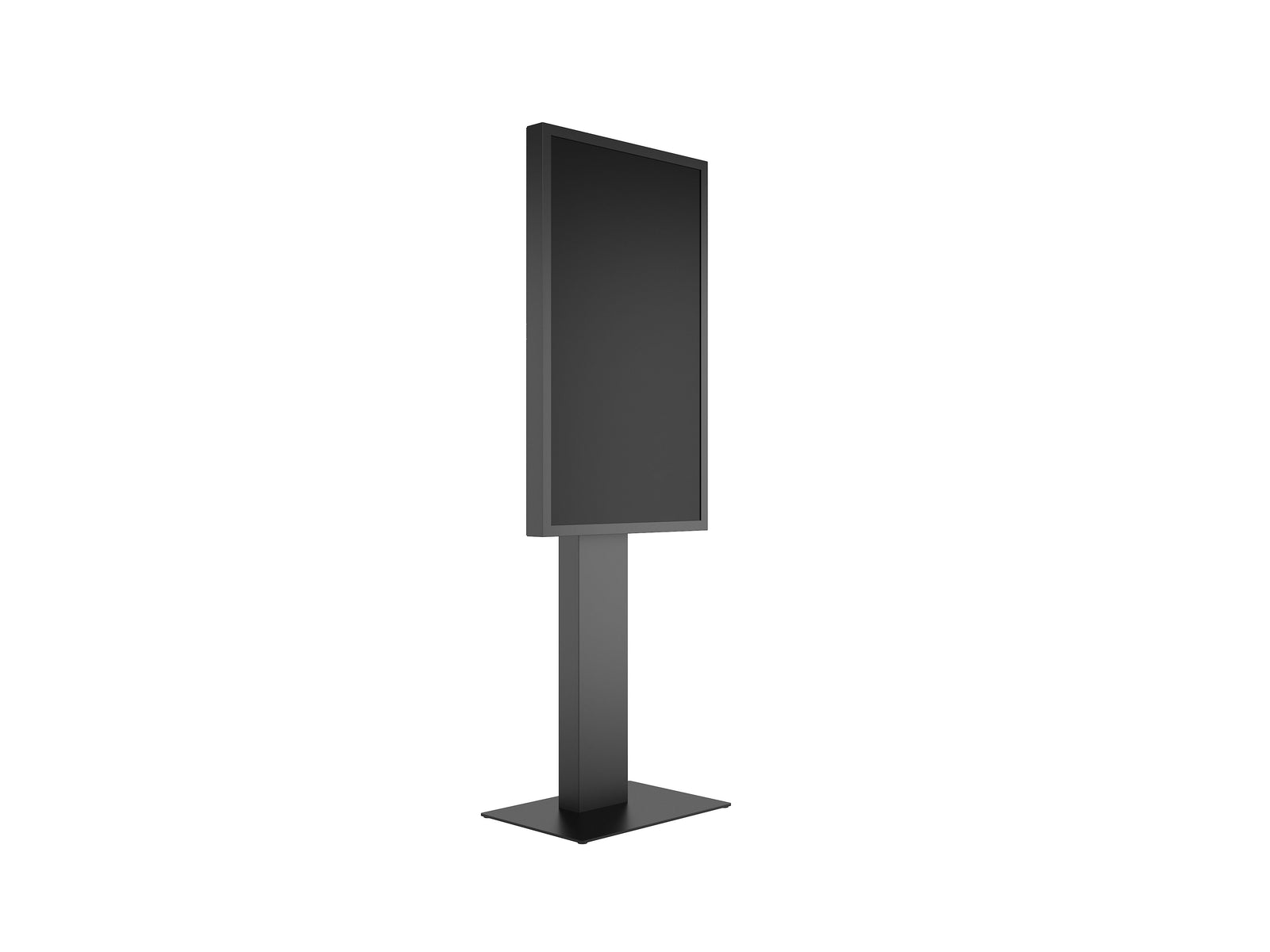 Multibrackets M Pro Series - Enclosure 55" Kiosk Black Signage Display Enclosures Multibrackets