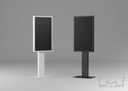 Multibrackets M Pro Series - Enclosure 55" Kiosk Black Signage Display Enclosures Multibrackets