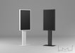 Multibrackets M Pro Series - Enclosure 55" Kiosk Black Signage Display Enclosures Multibrackets