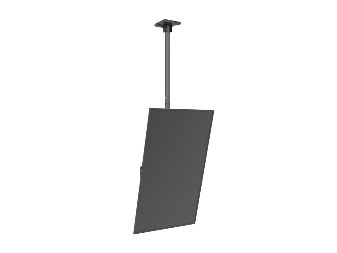 Multibrackets 40” - 65" - 1.5m Pole Single Side Display Ceiling Mount Pro Ceiling Mount Bracket Multibrackets