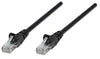 Intellinet Cat5e 10m Black CCA U/UTP PVC RJ45 Network Patch Cable | 345378