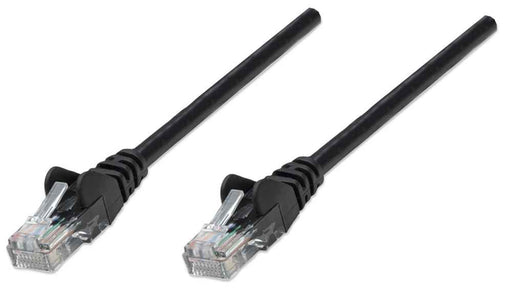 Intellinet Cat5e 10m Black CCA U/UTP PVC RJ45 Network Patch Cable | 345378 Ethernet Cable Intellinet