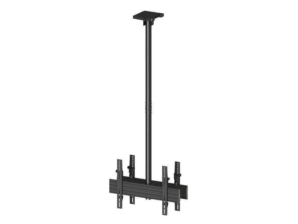Multibrackets 42"-75" MBC1UX2 1.5m Pole Display Ceiling Mount Pro For 2 Screens Ceiling Mount Bracket Multibrackets