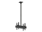 Multibrackets 42"-75" MBC1UX2 1.5m Pole Display Ceiling Mount Pro For 2 Screens Ceiling Mount Bracket Multibrackets