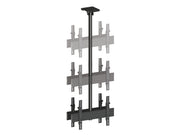 Multibrackets 42"-75" MBC1UX2 1.5m Pole Display Ceiling Mount Pro For 2 Screens Ceiling Mount Bracket Multibrackets