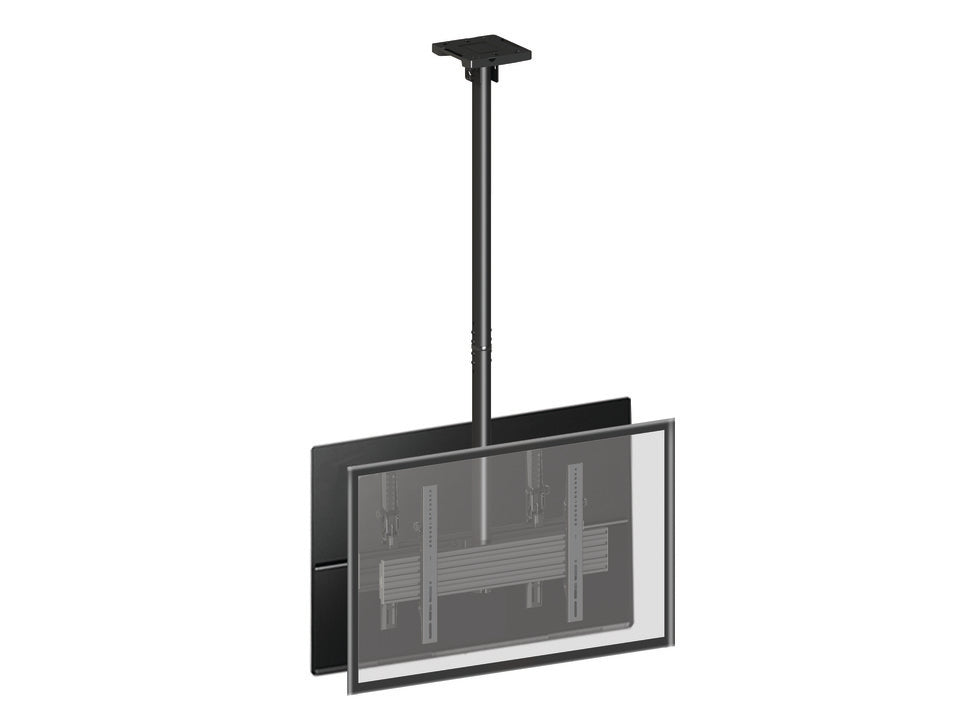 Multibrackets 42"-75" MBC1UX2 1.5m Pole Display Ceiling Mount Pro For 2 Screens Ceiling Mount Bracket Multibrackets