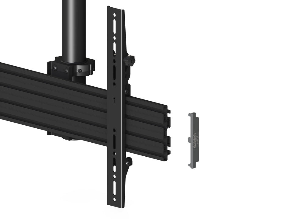 Multibrackets 42"-75" MBC1UX2 1.5m Pole Display Ceiling Mount Pro For 2 Screens Ceiling Mount Bracket Multibrackets