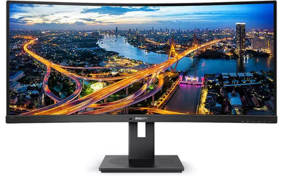 PHILIPS 34" Business Curved UltraWide LCD Display | 345B1C/00 Desktop Monitor Philips