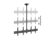 Multibrackets MBC2X1U Display Ceiling Mount Pro | 7350073733460 Ceiling Mount Bracket Multibrackets