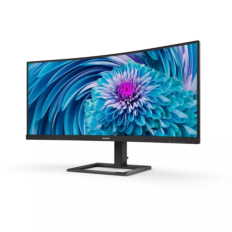 Philips 34” WQHD Curved UltraWide Desktop Monitor | 346E2CUAE/00 Desktop Monitor Philips