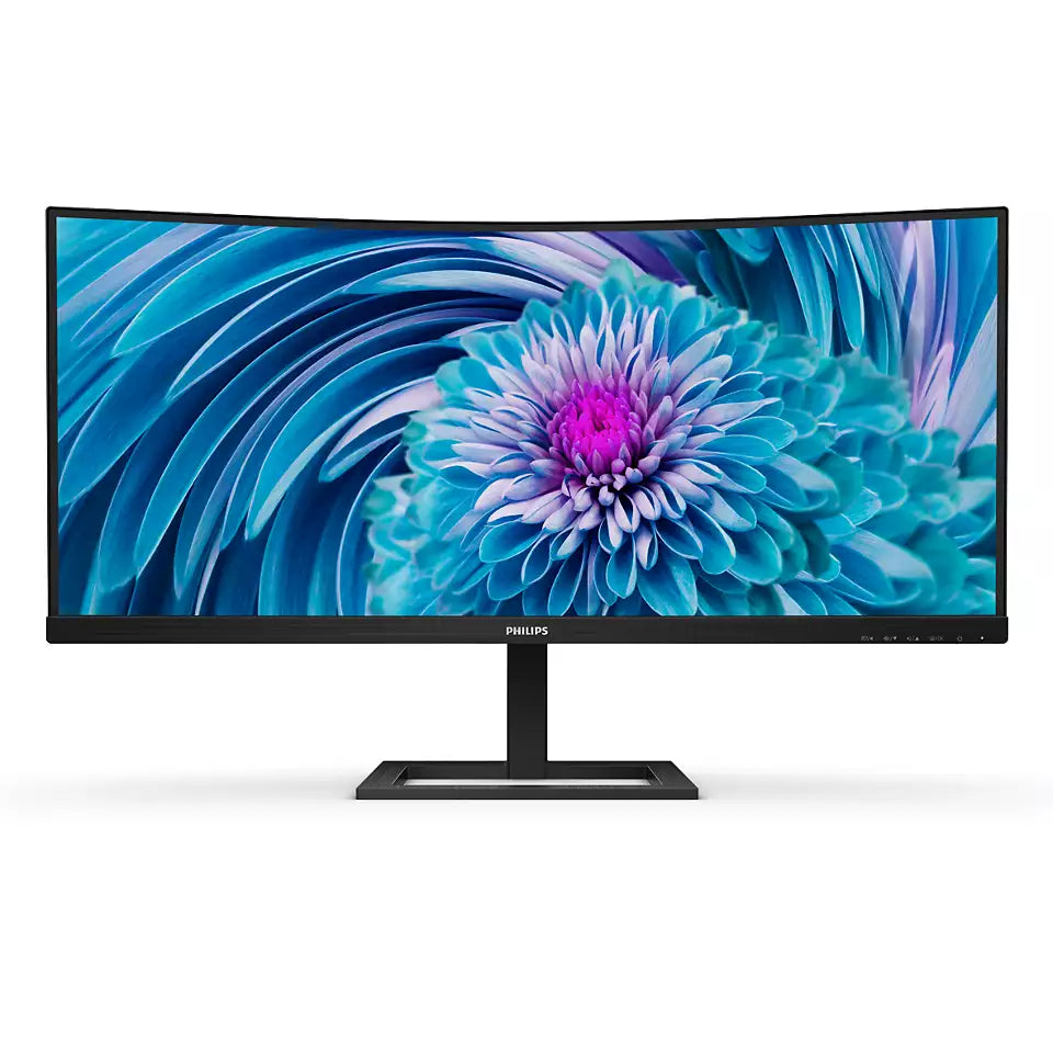 Philips 34” WQHD Curved UltraWide Desktop Monitor | 346E2CUAE/00 Desktop Monitor Philips